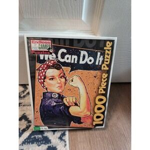 Endless Game 1000 Piece Jigsaw Puzzle Rosie The Riveter "We Can Do It!" Sealed